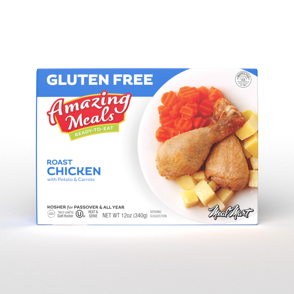 Meal Mart Amazing Meals Roast Chicken with Potatoes & Carrots 12 oz